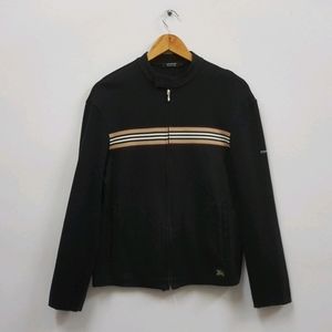 Burberry striped design Riders Jacket